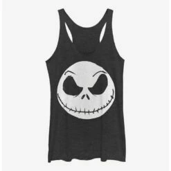 Hot Sale ❤️ The Nightmare Before Christmas Big Face Jack Girls Tank Top 🛒