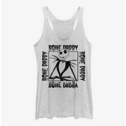 New ⭐ Disney The Nightmare Before 😍 Christmas Bone Daddy Girls Tank 🔥