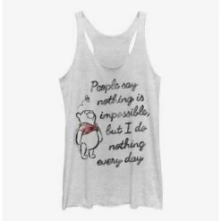 Brand new ✨ Disney Winnie The Pooh Impossible Girls Tank ⭐