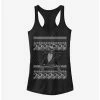 Best Pirce 😉 Disney The Nightmare Before ❄ Christmas Jack Intarsia Sweater Girls Tank 👍