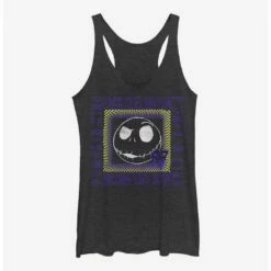 Promo ✨ Disney The Nightmare Before ❄ Christmas Jack Skate 👏 Girls Tank 🎉