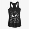 New ✨ The Nightmare Before Christmas Jack Spooky Sweater 🛒 Girls Tank Top ❤️