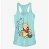 Buy ✨ Disney Winnie The Pooh Pooh Line Art 🌟 Girls Tank 🛒