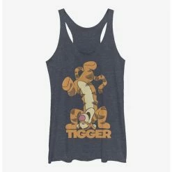 Outlet 🛒 Disney Winnie The Pooh Tigger Bounce 👍 Girls Tank ⭐