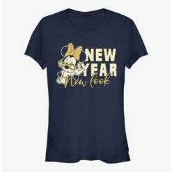 Budget 🔔 Disney Minnie Mouse New Year Minnie Girls T-Shirt ⌛