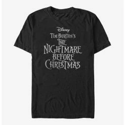 Top 10 ✨ Disney The Nightmare Before ⌛ Christmas Logo T-Shirt 🥰