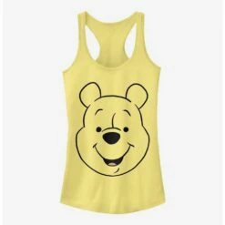 Deals 🤩 Disney Winnie The Pooh Winnie Big Face Girls Tank 🛒
