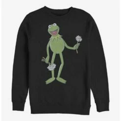 Coupon 🌟 Disney Muppets Big Kermit Crew Sweatshirt ✔️