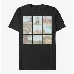 Promo 😉 Disney Winnie The Pooh Pooh Scenes T-Shirt ✨