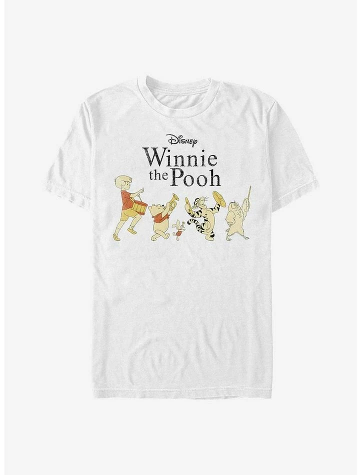 Promo 🔥 Disney Winnie The Pooh Pooh Parade T-Shirt ❤️ 1 Promo 🔥 Disney Winnie The Pooh Pooh Parade T-Shirt ❤️