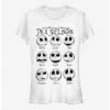 Outlet ✨ Disney The Nightmare Before 🛒 Christmas Jack Emotions Girls T-Shirt ❤️