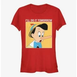 Wholesale ❤️ Disney Pinocchio Do It Tomorrow ✔️ Girls T-Shirt ⌛ 5 Wholesale ❤️ Disney Pinocchio Do It Tomorrow ✔️ Girls T-Shirt ⌛ -Dressup Outfits Shop 14483817 hi