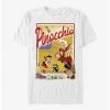 Cheap 👍 Disney Pinocchio Storybook Poster T-Shirt ❤️