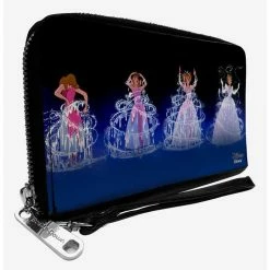 Best Pirce ❤️ Disney Cinderella Transformation Zip Around Wallet ✔️