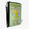 Promo 🎉 Disney Hercules Flexing Pose Green Yellow Zip Around Wallet ❤️