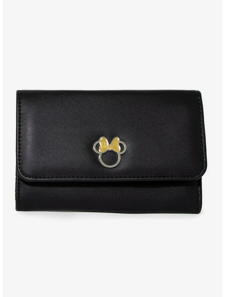 Brand new ๐ Disney Minnie Mouse Bow Vegan Leather Foldover Wallet ๐ฅ 1 Brand new ๐ Disney Minnie Mouse Bow Vegan Leather Foldover Wallet ๐ฅ