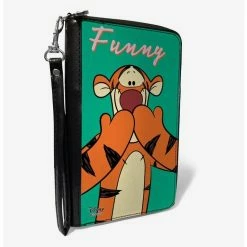 Flash Sale ✔️ Winne the Pooh Tigger Funny Zip Around Wallet ❤️