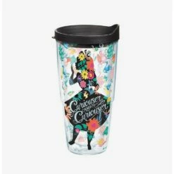 Hot Sale ๐ Disney Alice In Wonderland Curiouser 24oz Classic Tumbler With Lid โ๏ธ