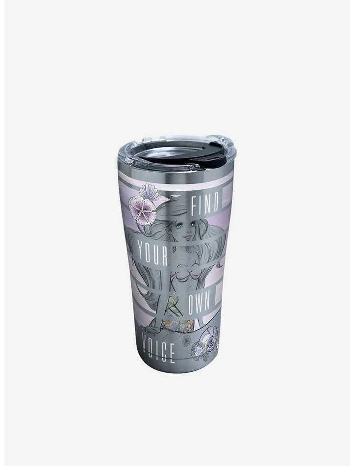 Coupon 💯 Disney Little Mermaid Find Your Voice 20oz Stainless Steel Tumbler With Lid 👏 1 Coupon 💯 Disney Little Mermaid Find Your Voice 20oz Stainless Steel Tumbler With Lid 👏