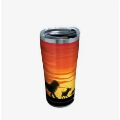 Budget ✔️ Disney The Lion King Silhouette 20oz Stainless Steel Tumbler With Lid 🎉