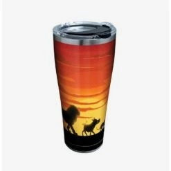 Flash Sale 🛒 Disney The Lion King Silhouette 30oz Stainless Steel Tumbler With Lid 🥰