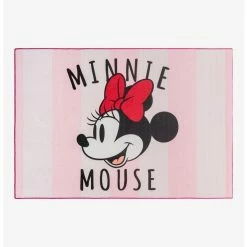 Budget ⌛ Disney Minnie Mouse Stripes Rug ✔️
