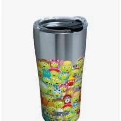 Discount 🥰 Disney Pixar Toy Story Alien Collage 20oz Stainless Steel Tumbler With Lid 🎁