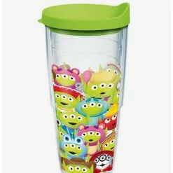 Top 10 ⭐ Disney Pixar Toy Story Alien Collage 24oz Classic Tumbler With Lid ⭐