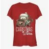 Flash Sale ⌛ Disney Pixar Cars 🎉 Christmas Wishes Girls T-Shirt 🌟