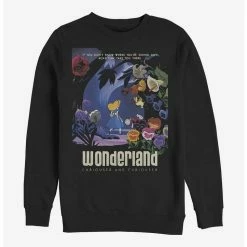Top 10 ✨ Disney Alice In Wonderland Curiouser Crew Sweatshirt 🎁