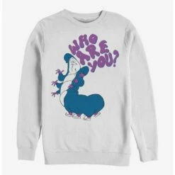Brand new 👏 Disney Alice In Wonderland Who Are You? Crew Sweatshirt 🔔