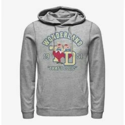 Best Sale ❤️ Disney Alice In Wonderland Tweedle Collegiate Hoodie 💯
