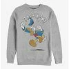 Cheapest 🌟 Disney Donald Duck Donald Jump Crew Sweatshirt 💯