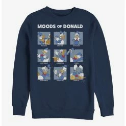 Best Pirce ✨ Disney Donald Duck Donald Moods Crew Sweatshirt ✔️