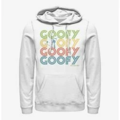 New 🎁 Disney Goofy Retro Stack Goofy Hoodie 😀