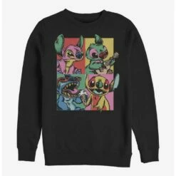 Outlet 😉 Disney Lilo & Stitch Grunge Stitch Crew Sweatshirt ⌛