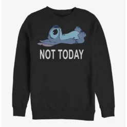 Best reviews of 🔥 Disney Lilo & Stitch Not Today Crew Sweatshirt ⌛