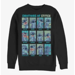 Best reviews of ✔️ Disney Lilo & Stitch Stitch Emotions Crew Sweatshirt ❤️