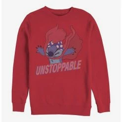 Buy ✔️ Disney Lilo & Stitch Unstoppable Stitch Crew Sweatshirt 😉