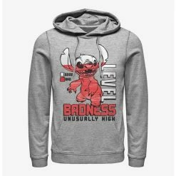 Buy 🛒 Disney Lilo & Stitch Badness Level Hoodie 🎉