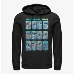 Hot Sale 💯 Disney Lilo & Stitch Stitch Emotions Hoodie ⌛