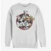 Promo ❤️ Disney Mickey Mouse And Friends Retro Crew Sweatshirt ✔️