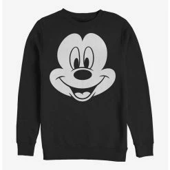 Cheapest ✨ Disney Mickey Mouse Big Face Mickey Crew Sweatshirt 🎁