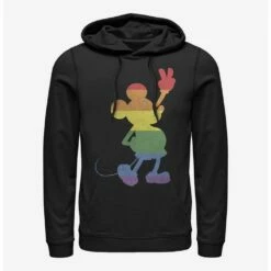 Coupon ✔️ Disney Mickey Mouse Love Is Love Pride Mickey Hoodie 💯