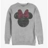 Outlet 🧨 Disney Minnie Mouse Minnie Leopard Bow Crew Sweatshirt 🛒
