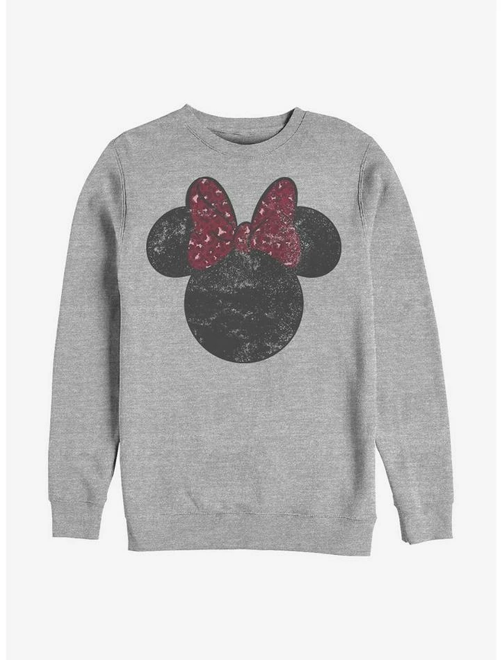 Outlet ๐งจ Disney Minnie Mouse Minnie Leopard Bow Crew Sweatshirt ๐ 1 Outlet ๐งจ Disney Minnie Mouse Minnie Leopard Bow Crew Sweatshirt ๐