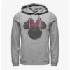 Hot Sale 😉 Disney Minnie Mouse Minnie Leopard Bow Hoodie ❤️
