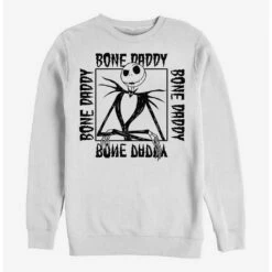Wholesale ✔️ Disney The Nightmare Before 🛒 Christmas Bone Daddy Crew Sweatshirt ❤️