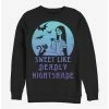 Buy 🤩 Disney The Nightmare Before Christmas Sally Moon Crew Sweatshirt 🔔