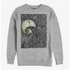 Flash Sale 🎁 Disney The Nightmare Before Christmas Spiral Hill Crew Sweatshirt 🧨